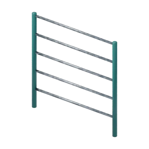 Stretching station, 3D model preview