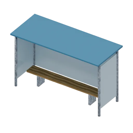 Team shelter, 3D model preview