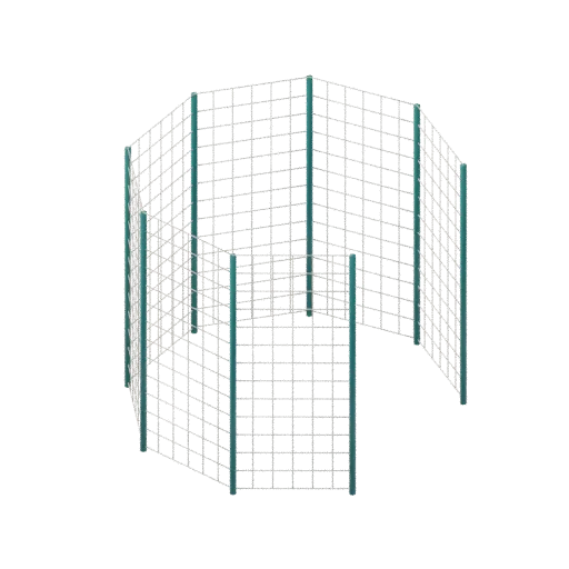 Throwing cage, 3D model preview