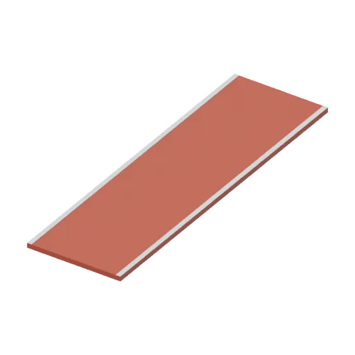 Track lane, 3D model preview