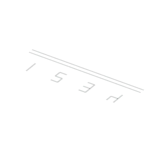 Track start finish, 3D model preview
