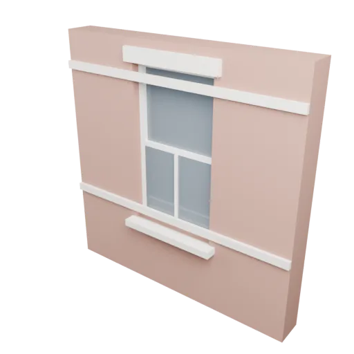 Arch upper (3 m, one sash), 3D model preview
